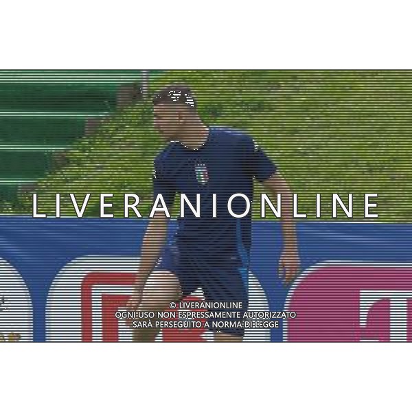 TVEM Alessandro Buongiorno of Italy during the training session at the team\'s base camp in Iserlohn, Germany on 23 June 2024, ahead of the second UEFA Euro 2024 football match. Photo by Emmanuele Mastrodonato/ag. Aldo Liverani sas