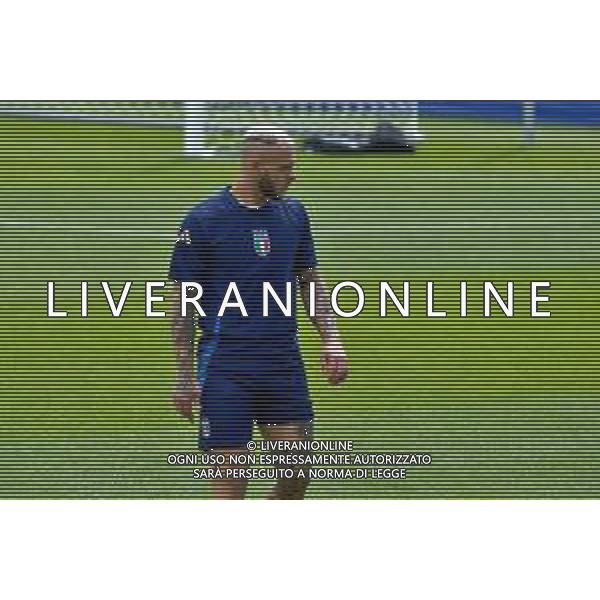 TVEM Federico Dimarco of Italy during the training session at the team\'s base camp in Iserlohn, Germany on 23 June 2024, ahead of the second UEFA Euro 2024 football match. Photo by Emmanuele Mastrodonato/ag. Aldo Liverani sas
