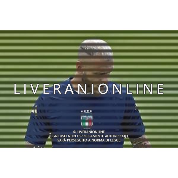 TVEM Federico Dimarco of Italy during the training session at the team\'s base camp in Iserlohn, Germany on 23 June 2024, ahead of the second UEFA Euro 2024 football match. Photo by Emmanuele Mastrodonato/ag. Aldo Liverani sas