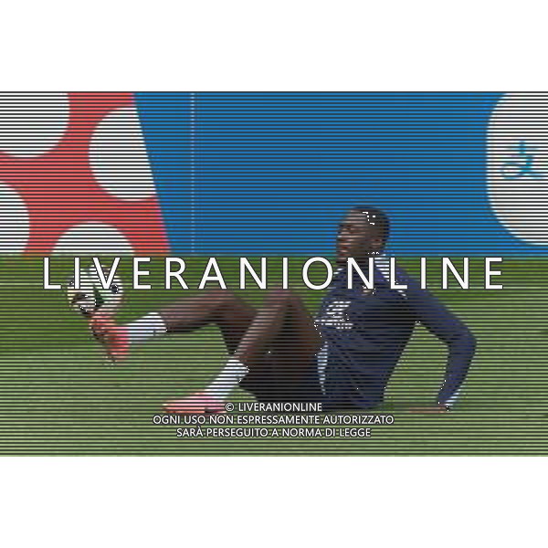 TVEM Ibrahima Konaté of France during the training session at the Home Deluxe Arena in Paderbon, Germany on 23 June 2024. Photo by Emmanuele Mastrodonato/ag. Aldo Liverani sas