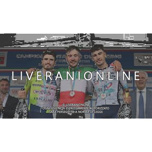 23-06-2024 Campionato Italiano; 2024, Ef Education - Easypost; 2024, Intermarche - Wanty; 2024, Bahrain Victorious; Bettiol, Alberto; Rota, Lorenzo; Zambanini, Edoardo; Sesto Fiorentino; ©SIROTTI / AGENZIA ALDO LIVERANI SAS