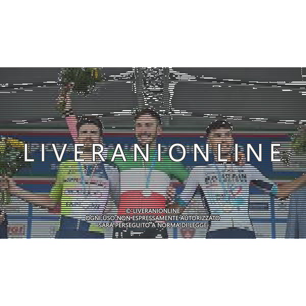 23-06-2024 Campionato Italiano; 2024, Ef Education - Easypost; 2024, Intermarche - Wanty; 2024, Bahrain Victorious; Bettiol, Alberto; Rota, Lorenzo; Zambanini, Edoardo; Sesto Fiorentino; ©SIROTTI / AGENZIA ALDO LIVERANI SAS