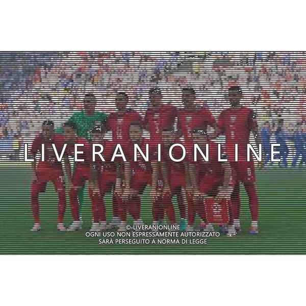 TVEM FORMAZIONE POLONIA - Poland team line up during the UEFA EURO 2024 group stage match between France and Poland at BVB Stadion Dortmund on June 25, 2024 in Dortmund, Germany. Photo by Emmanuele Mastrodonato/ag. Aldo Liverani sas/ AGENZIA ALDO LIVERANI SAS