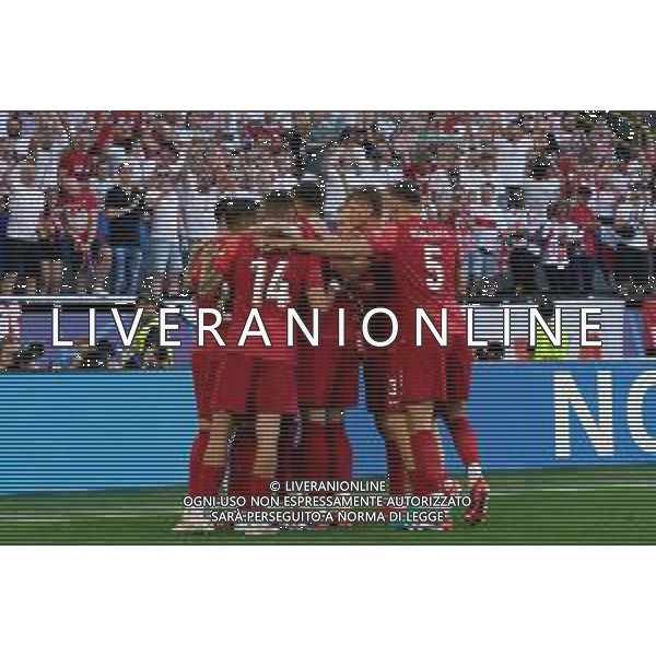 TVEM Poland celebrates after scoring a goal during the UEFA EURO 2024 group stage match between France and Poland at BVB Stadion Dortmund on June 25, 2024 in Dortmund, Germany. Photo by Emmanuele Mastrodonato/ag. Aldo Liverani sas/ AGENZIA ALDO LIVERANI SAS
