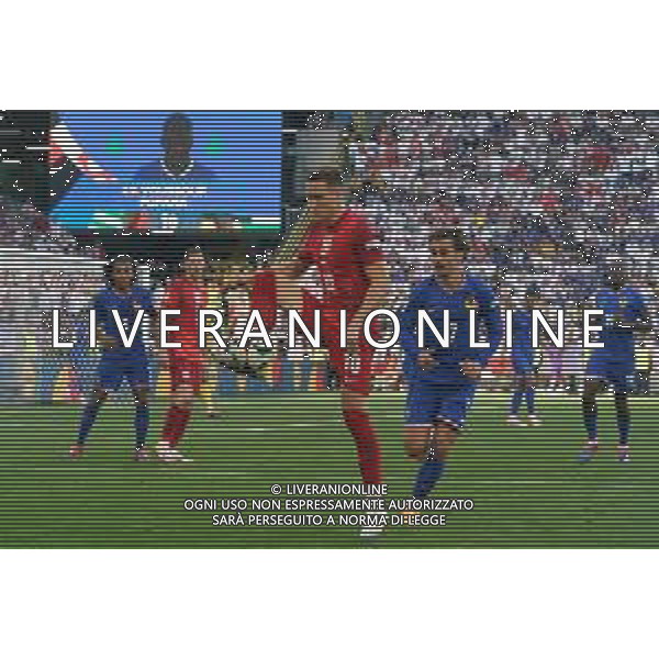TVEM Piotr Zieliński of Poland and Antoine Griezmann of France during the UEFA EURO 2024 group stage match between France and Poland at BVB Stadion Dortmund on June 25, 2024 in Dortmund, Germany. Photo by Emmanuele Mastrodonato/ag. Aldo Liverani sas
