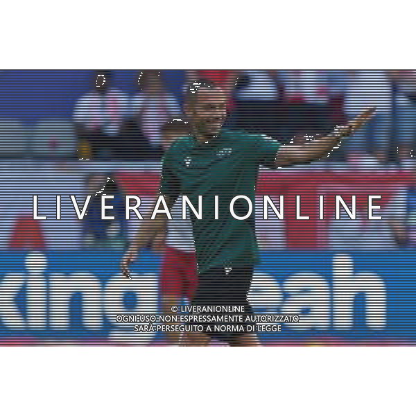TVEM the referee Marco Guida of Italy during the UEFA EURO 2024 group stage match between France and Poland at BVB Stadion Dortmund on June 25, 2024 in Dortmund, Germany. Photo by Emmanuele Mastrodonato/ag. Aldo Liverani sas