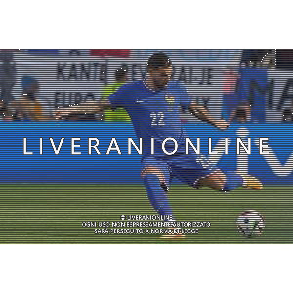 TVEM Theo Hernández of France during the UEFA EURO 2024 group stage match between France and Poland at BVB Stadion Dortmund on June 25, 2024 in Dortmund, Germany. Photo by Emmanuele Mastrodonato/ag. Aldo Liverani sas