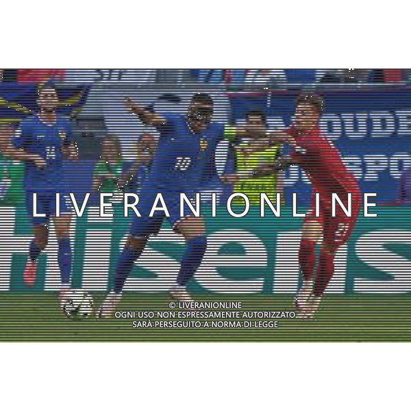 TVEM Kylian Mbappé of France in action against Nicola Zalewski of Poland during the UEFA EURO 2024 group stage match between France and Poland at BVB Stadion Dortmund on June 25, 2024 in Dortmund, Germany. Photo by Emmanuele Mastrodonato/ag. Aldo Liverani sas