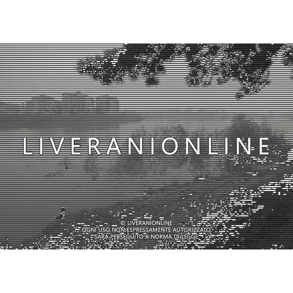 NEG-IL FIUME TIICINO IN PIENA NELL\'ANNO 1990 AG ALDO LIVERANII SAS