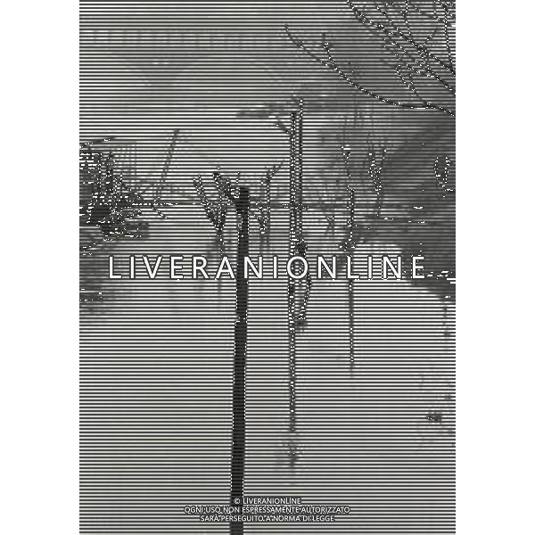 NEG-IL FIUME TIICINO IN PIENA NELL\'ANNO 1990 AG ALDO LIVERANII SAS