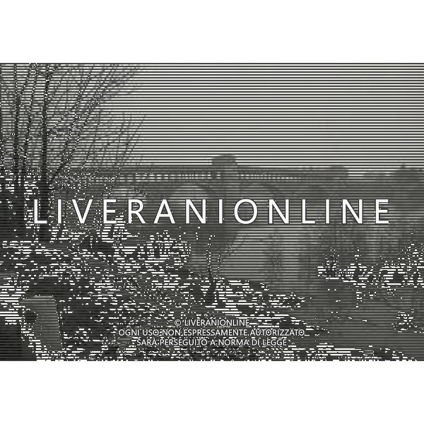NEG-IL FIUME TIICINO IN PIENA NELL\'ANNO 1990 AG ALDO LIVERANII SAS