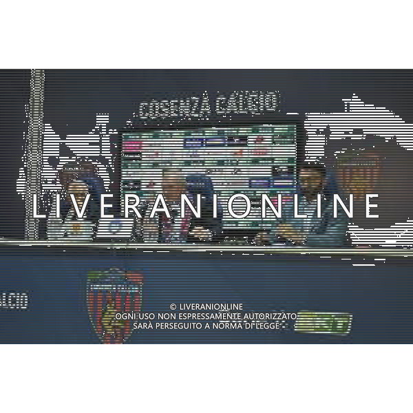 Cosenza 27/06/2024 Serie B 2024/2025 Conferenza stampa di presentazione del nuovo allenatore del Cosenza Calcio Nella foto: FOTO ANDREA ROSITO-AG ALDO LIVERANI SAS