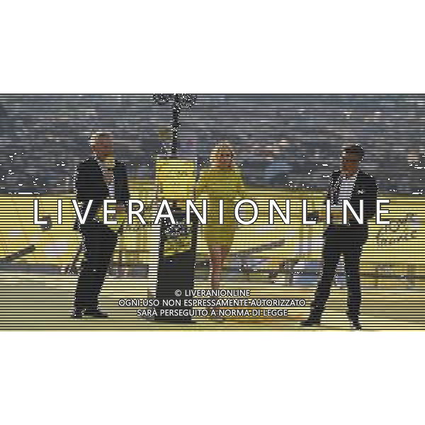 27-06-2024 Presentazione Squadre Tour De France 2024; Bertolotti, Stefano; Mattera, Justine; Mei, Paolo; Firenze; ©SIROTTI/AGENZIA ALDO LIVERANI SAS