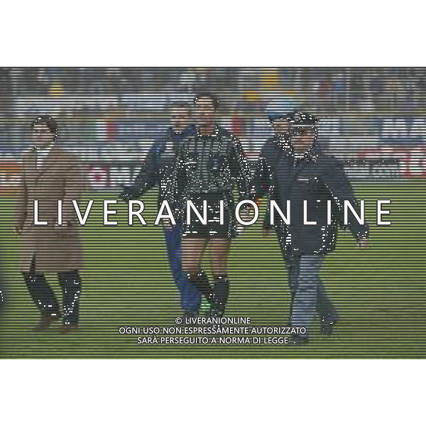 17-02-2002 BRESCIA-CAMPIONATO DI CALCIO SERIE A BRESCIA-ROMA NELLA FOTO IL GUARDALINEE CRISTIANO COPELLI AG ALDO LIVERANI SAS
