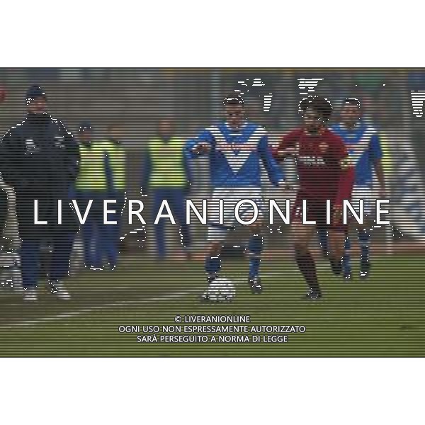 17-02-2002 BRESCIA-CAMPIONATO DI CALCIO SERIE A BRESCIA-ROMA NELLA FOTO DAMIANO TOMMASI -ROBERTO GUANA AG ALDO LIVERANI SAS