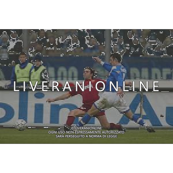 17-02-2002 BRESCIA-CAMPIONATO DI CALCIO SERIE A BRESCIA-ROMA NELLA FOTO VINCENT CANDELA AG ALDO LIVERANI SAS