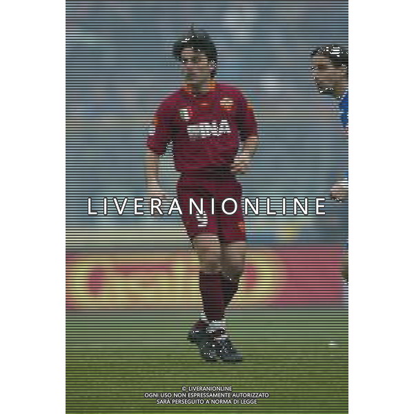 17-02-2002 BRESCIA-CAMPIONATO DI CALCIO SERIE A BRESCIA-ROMA NELLA FOTO VINCENZO MONTELLA AG ALDO LIVERANI SAS