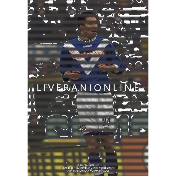 17-02-2002 BRESCIA-CAMPIONATO DI CALCIO SERIE A BRESCIA-ROMA NELLA FOTO ANDREA CARACCIOLO AG ALDO LIVERANI SAS