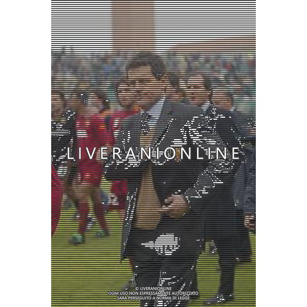 07-04-2002 VENEZIA-CAMPIONATO DI CALCIO SERIE A VENEZIA -ROMA 2-2 NELLA FOTO FABIO CAPELLO ALLENATORE ROMA CALCIO AG ALDO LIVERANI SAS
