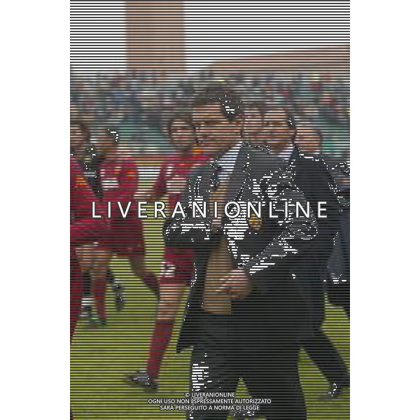 07-04-2002 VENEZIA-CAMPIONATO DI CALCIO SERIE A VENEZIA -ROMA 2-2 NELLA FOTO FABIO CAPELLO ALLENATORE ROMA CALCIO AG ALDO LIVERANI SAS