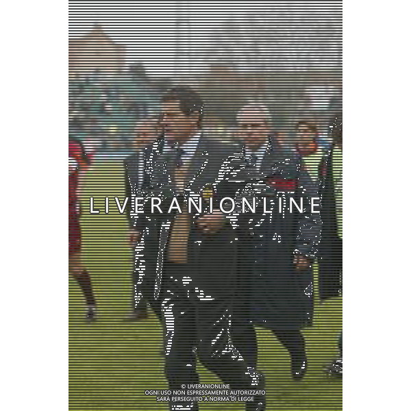 07-04-2002 VENEZIA-CAMPIONATO DI CALCIO SERIE A VENEZIA -ROMA 2-2 NELLA FOTO FABIO CAPELLO ALLENATORE ROMA CALCIO AG ALDO LIVERANI SAS