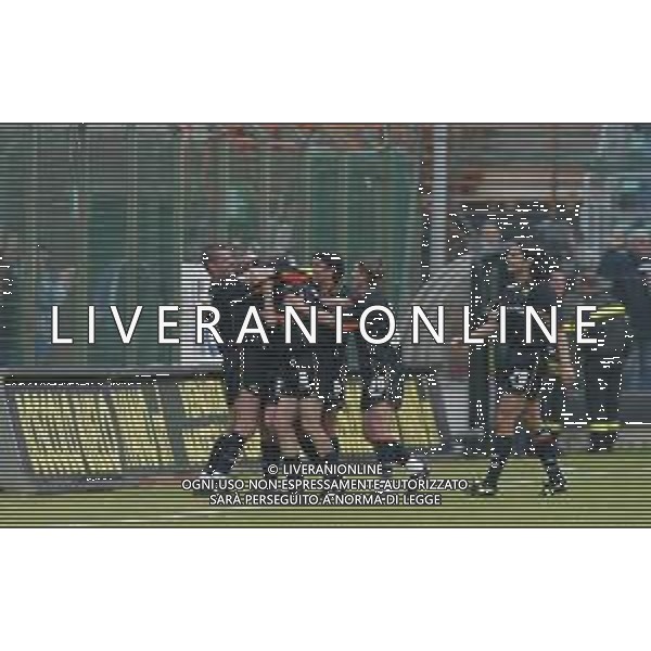 07-04-2002 VENEZIA-CAMPIONATO DI CALCIO SERIE A VENEZIA -ROMA 2-2 NELLA FOTO DOPO GOAL IVONE DE FRANCESCHI AG ALDO LIVERANI SAS