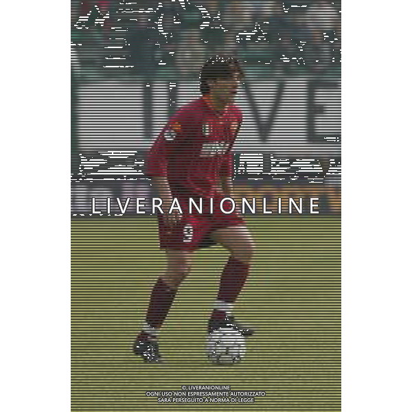 07-04-2002 VENEZIA-CAMPIONATO DI CALCIO SERIE A VENEZIA -ROMA 2-2 NELLA FOTO VINCENZO MONTELLA AG ALDO LIVERANI SAS