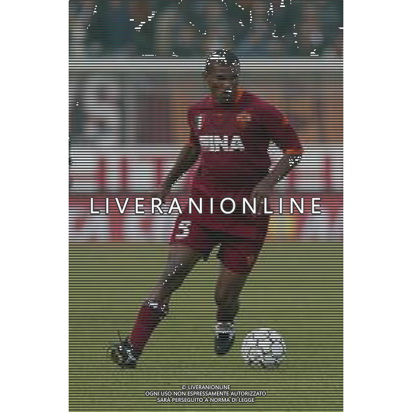 07-04-2002 VENEZIA-CAMPIONATO DI CALCIO SERIE A VENEZIA -ROMA 2-2 NELLA FOTO FRANCISCO LIMA AG ALDO LIVERANI SAS