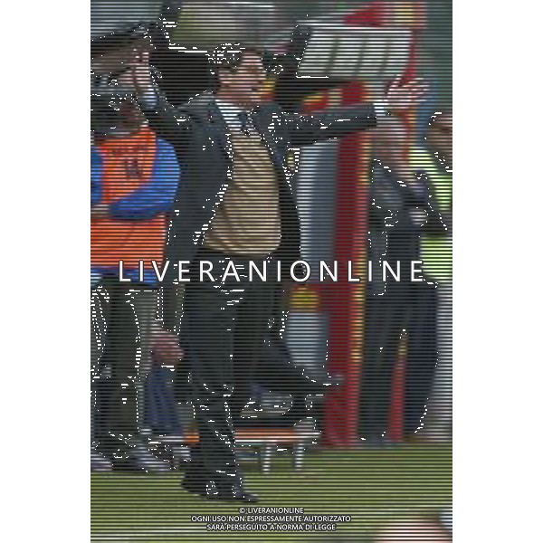 07-04-2002 VENEZIA-CAMPIONATO DI CALCIO SERIE A VENEZIA -ROMA 2-2 NELLA FOTO FABIO CAPELLO ALLENATORE ROMA CALCIO AG ALDO LIVERANI SAS