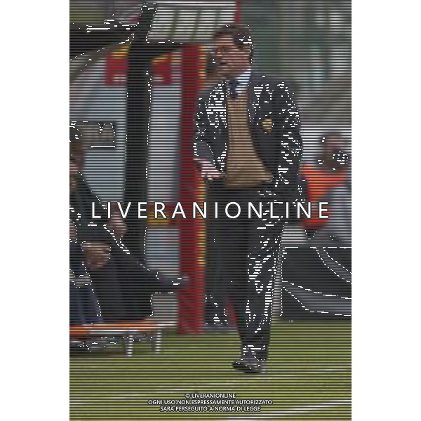 07-04-2002 VENEZIA-CAMPIONATO DI CALCIO SERIE A VENEZIA -ROMA 2-2 NELLA FOTO FABIO CAPELLO ALLENATORE ROMA CALCIO AG ALDO LIVERANI SAS