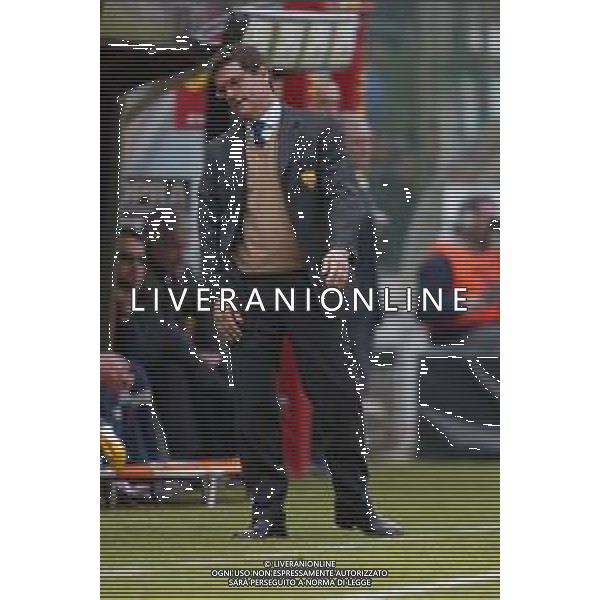 07-04-2002 VENEZIA-CAMPIONATO DI CALCIO SERIE A VENEZIA -ROMA 2-2 NELLA FOTO FABIO CAPELLO ALLENATORE ROMA CALCIO AG ALDO LIVERANI SAS