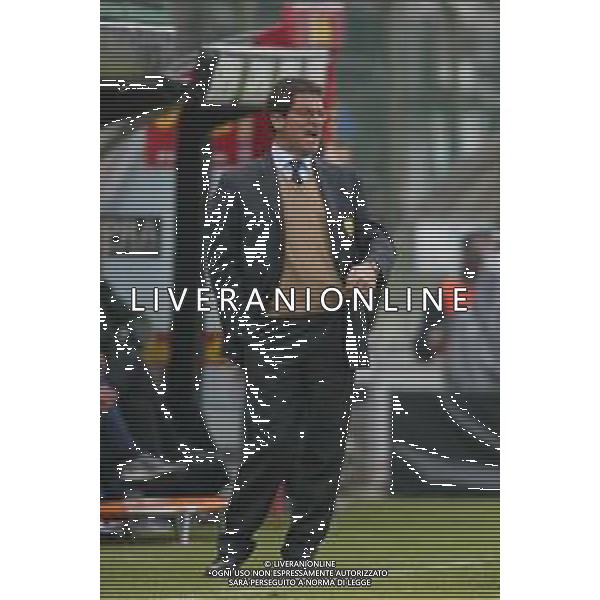 07-04-2002 VENEZIA-CAMPIONATO DI CALCIO SERIE A VENEZIA -ROMA 2-2 NELLA FOTO FABIO CAPELLO ALLENATORE ROMA CALCIO AG ALDO LIVERANI SAS