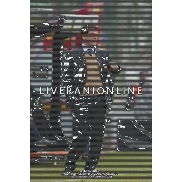 07-04-2002 VENEZIA-CAMPIONATO DI CALCIO SERIE A VENEZIA -ROMA 2-2 NELLA FOTO FABIO CAPELLO ALLENATORE ROMA CALCIO AG ALDO LIVERANI SAS