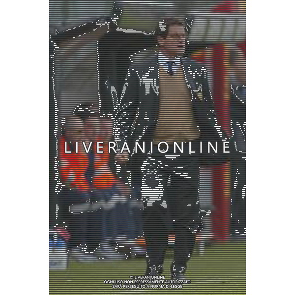 07-04-2002 VENEZIA-CAMPIONATO DI CALCIO SERIE A VENEZIA -ROMA 2-2 NELLA FOTO FABIO CAPELLO ALLENATORE ROMA CALCIO AG ALDO LIVERANI SAS