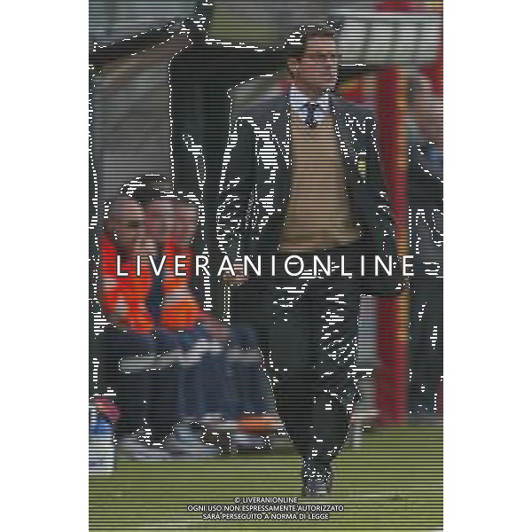 07-04-2002 VENEZIA-CAMPIONATO DI CALCIO SERIE A VENEZIA -ROMA 2-2 NELLA FOTO FABIO CAPELLO ALLENATORE ROMA CALCIO AG ALDO LIVERANI SAS