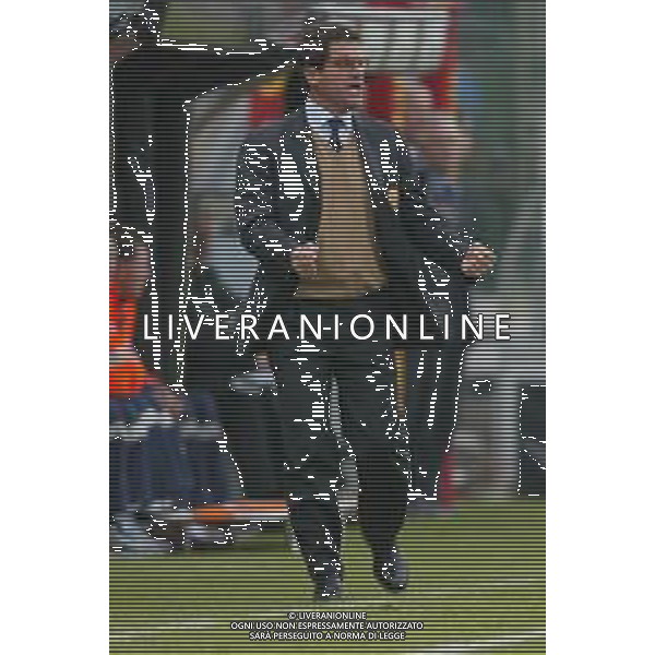 07-04-2002 VENEZIA-CAMPIONATO DI CALCIO SERIE A VENEZIA -ROMA 2-2 NELLA FOTO FABIO CAPELLO ALLENATORE ROMA CALCIO AG ALDO LIVERANI SAS