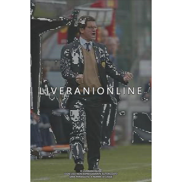 07-04-2002 VENEZIA-CAMPIONATO DI CALCIO SERIE A VENEZIA -ROMA 2-2 NELLA FOTO FABIO CAPELLO ALLENATORE ROMA CALCIO AG ALDO LIVERANI SAS