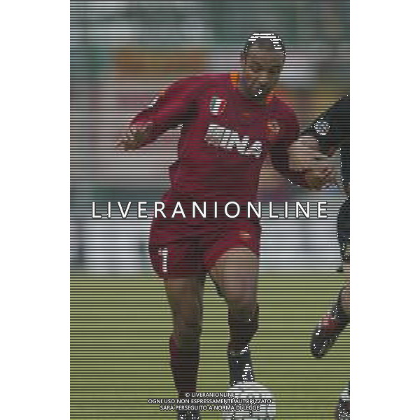07-04-2002 VENEZIA-CAMPIONATO DI CALCIO SERIE A VENEZIA -ROMA 2-2 NELLA FOTO FERREIRA EMERSON AG ALDO LIVERANI SAS