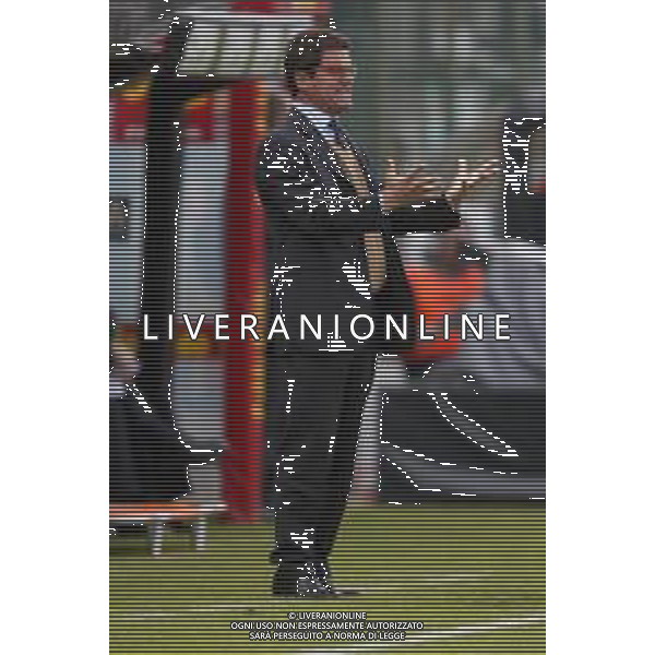 07-04-2002 VENEZIA-CAMPIONATO DI CALCIO SERIE A VENEZIA -ROMA 2-2 NELLA FOTO FABIO CAPELLO ALLENATORE ROMA CALCIO AG ALDO LIVERANI SAS