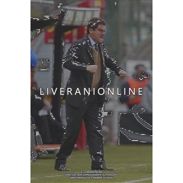 07-04-2002 VENEZIA-CAMPIONATO DI CALCIO SERIE A VENEZIA -ROMA 2-2 NELLA FOTO FABIO CAPELLO ALLENATORE ROMA CALCIO AG ALDO LIVERANI SAS