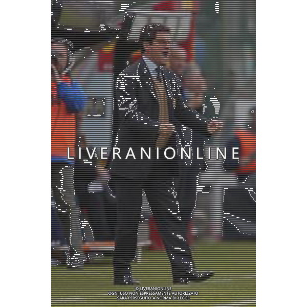 07-04-2002 VENEZIA-CAMPIONATO DI CALCIO SERIE A VENEZIA -ROMA 2-2 NELLA FOTO FABIO CAPELLO ALLENATORE ROMA CALCIO AG ALDO LIVERANI SAS