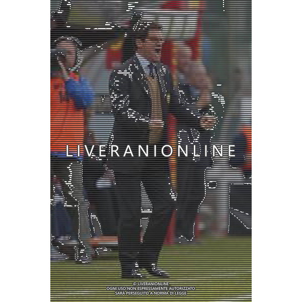 07-04-2002 VENEZIA-CAMPIONATO DI CALCIO SERIE A VENEZIA -ROMA 2-2 NELLA FOTO FABIO CAPELLO ALLENATORE ROMA CALCIO AG ALDO LIVERANI SAS