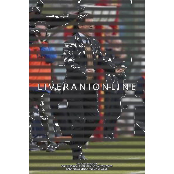 07-04-2002 VENEZIA-CAMPIONATO DI CALCIO SERIE A VENEZIA -ROMA 2-2 NELLA FOTO FABIO CAPELLO ALLENATORE ROMA CALCIO AG ALDO LIVERANI SAS
