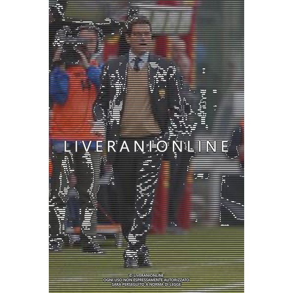 07-04-2002 VENEZIA-CAMPIONATO DI CALCIO SERIE A VENEZIA -ROMA 2-2 NELLA FOTO FABIO CAPELLO ALLENATORE ROMA CALCIO AG ALDO LIVERANI SAS
