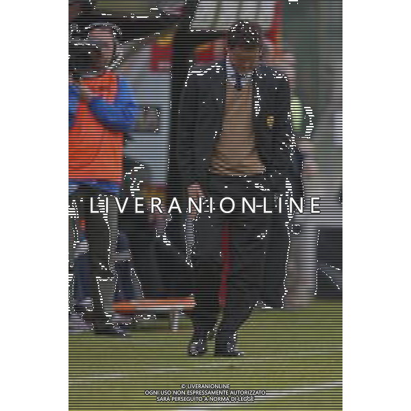 07-04-2002 VENEZIA-CAMPIONATO DI CALCIO SERIE A VENEZIA -ROMA 2-2 NELLA FOTO FABIO CAPELLO ALLENATORE ROMA CALCIO AG ALDO LIVERANI SAS