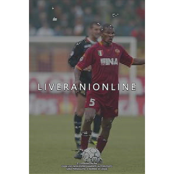 07-04-2002 VENEZIA-CAMPIONATO DI CALCIO SERIE A VENEZIA -ROMA 2-2 NELLA FOTO FRANCISCO LIMA AG ALDO LIVERANI SAS