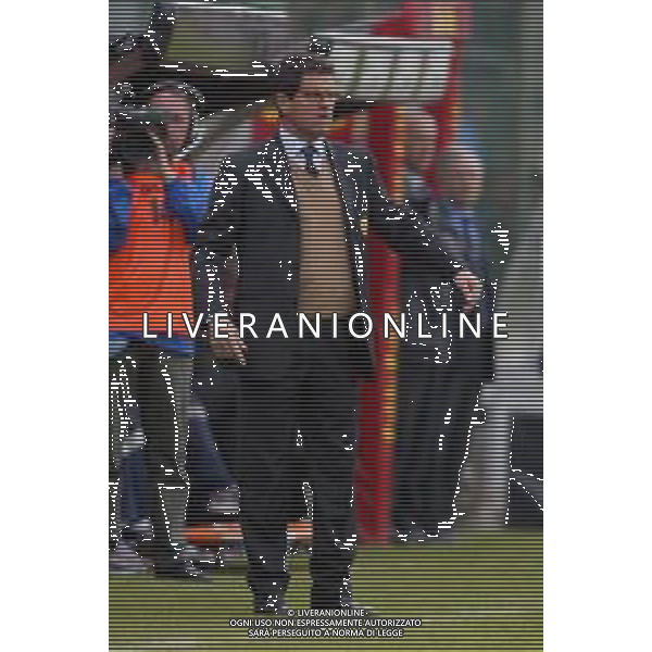 07-04-2002 VENEZIA-CAMPIONATO DI CALCIO SERIE A VENEZIA -ROMA 2-2 NELLA FOTO FABIO CAPELLO ALLENATORE ROMA CALCIO AG ALDO LIVERANI SAS