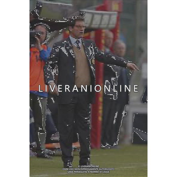 07-04-2002 VENEZIA-CAMPIONATO DI CALCIO SERIE A VENEZIA -ROMA 2-2 NELLA FOTO FABIO CAPELLO ALLENATORE ROMA CALCIO AG ALDO LIVERANI SAS