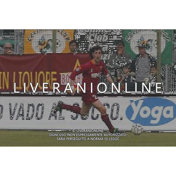 07-04-2002 VENEZIA-CAMPIONATO DI CALCIO SERIE A VENEZIA -ROMA 2-2 NELLA FOTO MARCO DELVECCHIO AG ALDO LIVERANI SAS