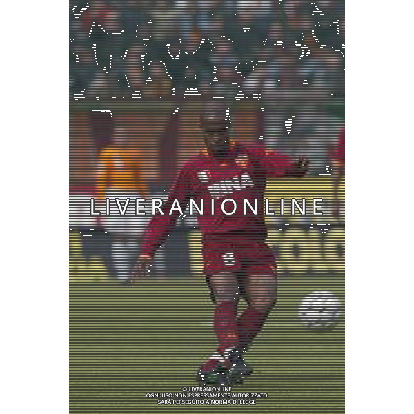 07-04-2002 VENEZIA-CAMPIONATO DI CALCIO SERIE A VENEZIA -ROMA 2-2 NELLA FOTO MARCOS ASSUNCAO AG ALDO LIVERANI SAS